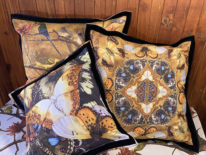 Butterfly Migration Cushion