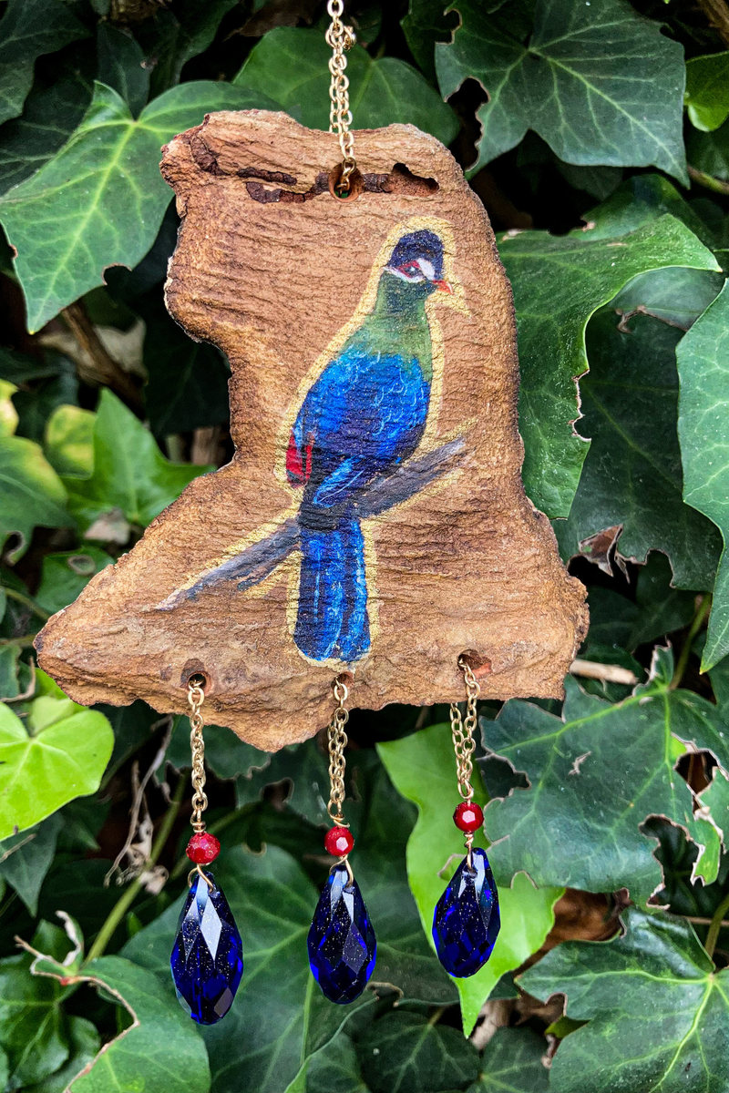 Sun Catcher - Hartlaub's Turaco
