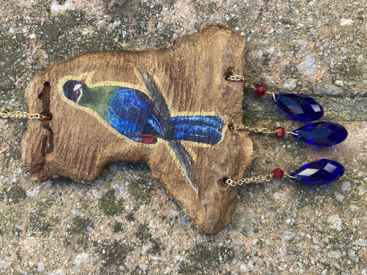 Sun Catcher - Hartlaub's Turaco