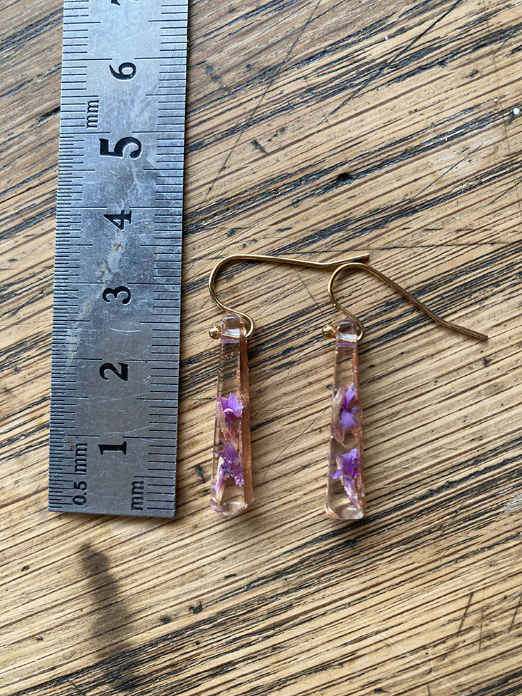 Narrow Fynbos earrings