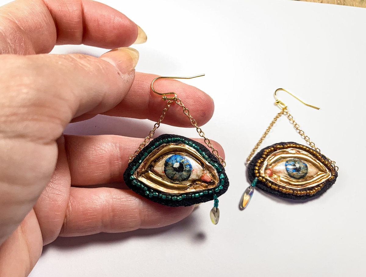 Ancient Eye Earrings