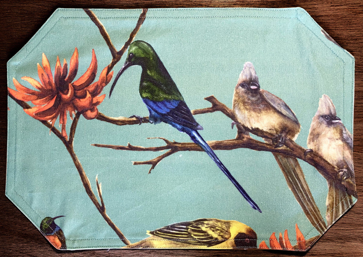 Place-Mats set - Coral Tree
