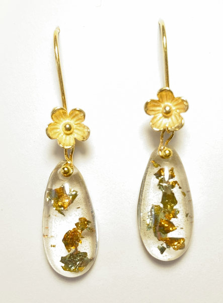 Floral Raindrops earrings