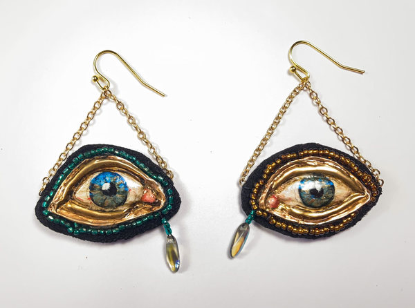 Ancient Eye Earrings