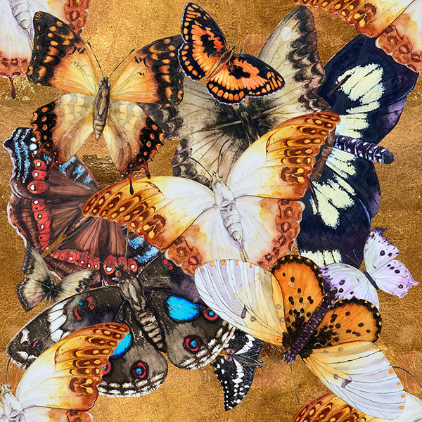 Butterfly Migration Fabric